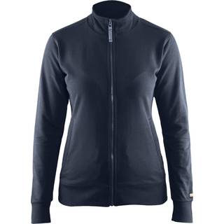 Blåkläder 3372 Dame Sweatshirt full zip / Dame Sweatshirt full zip - 3XL - Mørk Marineblå