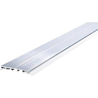 Rias alu top/bundskinne m/gummi 10-55 60x4000mm SPK21255140SDW