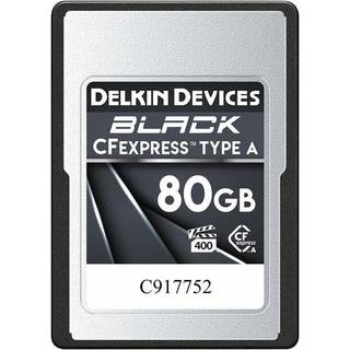 Delkin BLACK CFexpressâ¢ Type A Card 80 GB
