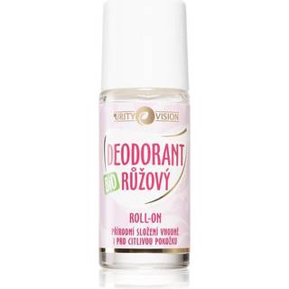 Purity Vision BIO Roll-On Deodorant med rosenvand 50 ml - 50 ml