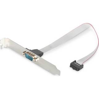 DIGITUS ASSMANN - serial panel - DB-9 to 10 PIN IDC - 25 cm