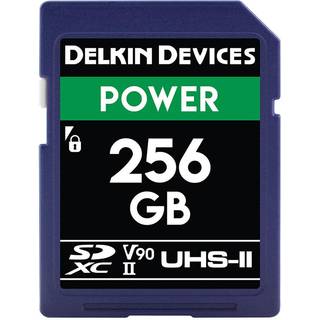 Delkin POWER UHS-II (V90) SD Memory Card 256 GB