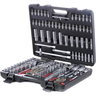 KS TOOLS Fatningssæt 179 Dele – 1/4", 3/8" og 1/2" i Kraftig Etui