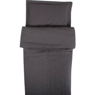 NG Baby Sengesæt Linned Barnevogn/Vugge Graphite Grey One Size      Unisex