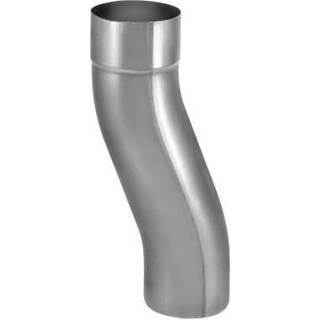 VMZINC dobbeltbøjning med Ø87 mm nedløb