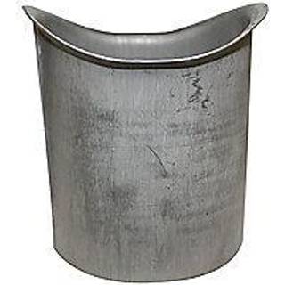 VMZINC Quartz tudstykke til tagrende nr. 12, Ø87 mm nedløb, halvrund
