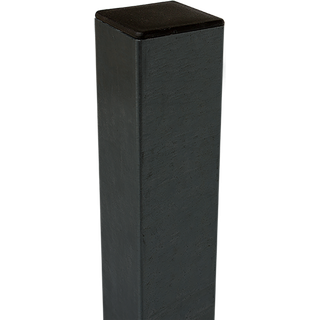 Plus stålstolpe 8x8x186cm varmgalv./pulverlakeret