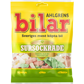 3 x Ahlgrens Bilar Sure &amp; Søde 100 g