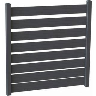 Aluminiumslameller til 100 x 100 cm hegn
