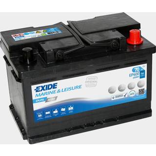Exide Marine og Leisure EP900 DUAL AGM Batteri - 12V 100Ah (20h)
