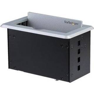 StarTech.com Conference Table Connectivity Box For A/V - HDMI / VGA / DisplayPort Inputs - HDMI Output - 4K - mounting plate