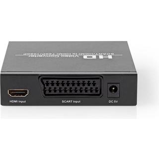 Nedis HDMI ™ Converter | SCART Hun | HDMI™ Output / 1x 3.5 mm Audio Out / 1x Digital Audio | 1-vejs | 1080p | 1.65 Gbps | Aluminium | Antracit