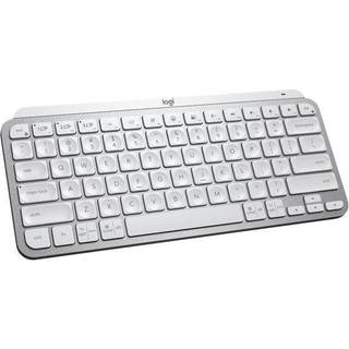 Logitech MX Keys Mini For Mac Wireless Keyboard - Pale Grey - US - Tastatur - Amerikansk engelsk - Grå