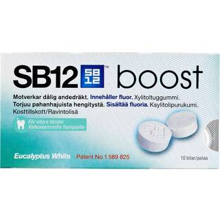 SB12 Boost Tyggegummi CB12 Eucalyptus White 10 stk
