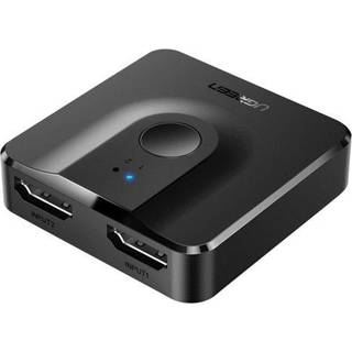 UGREEN HDMI Switch 1x HDMI til 2x HDMI 4K@60Hz - Sort