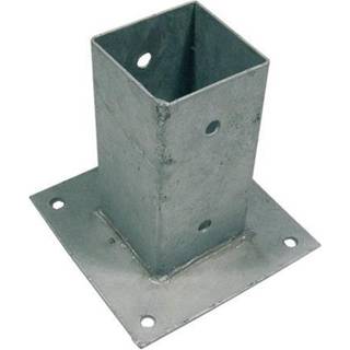 Stolpefod, galvaniseret, 46 x 46 x 150 mm