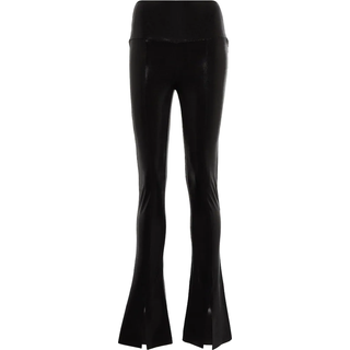 Norma Kamali Spat high-rise flared leggings - black - S