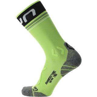 UYN Runner's One Running Socks Men - White, Black, Size 42 - 44 - white