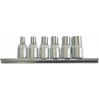 BATO E-topsæt 1/4" E4-E10. 6 dele (1382)