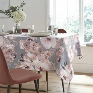 Catherine Lansfield Dramatic Blomster Tryk 100% BomuldsdugLille rektangel