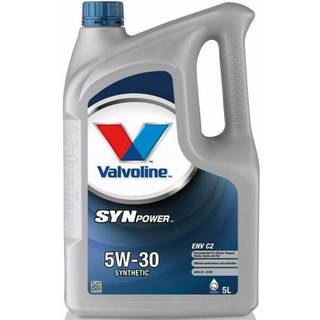 Motorolie - Valvoline SynPower ENV C2 5W-30 5 ltr - Hurtig levering