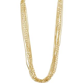 Pilgrim LILY chain halskæde guldbelagt