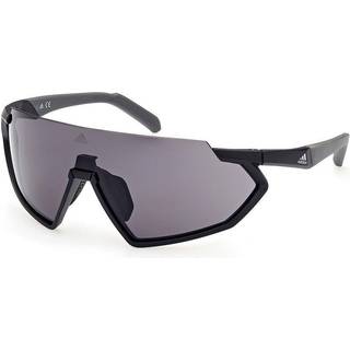 Adidas Sport Mand SP0041 02A Solbriller Injiceret Sort-opaque Grå Maske Normal