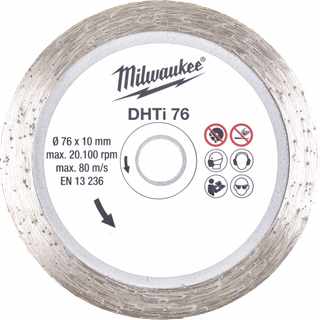 Diamantskæreskive 76 mm t/M12-FCOT multiskærer