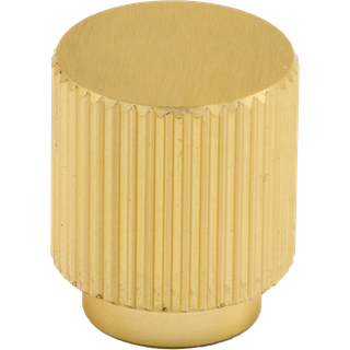 Beslag Design Knob Helix Stripe-26 Brass - Knopper og dørhåndtag Aluminium Børstet messing - 309222-11