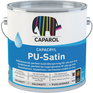 Caparol PU Satin, Træmaling - 2,4 L