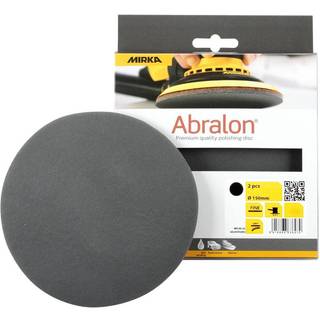 Sliberondeller Mirka Abralon, Ø150 mm Grip, P1000, 2-pack