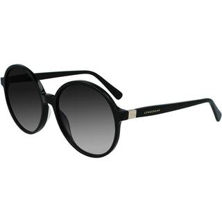 Longchamp LO694S 001 61 Solbriller Mænd Black - Shiny Black - 61mm