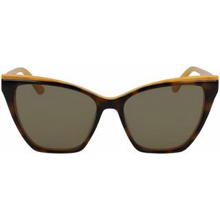 Karl Lagerfeld Kvinde KL6033S 218 Solbriller Plast Havana Brun Cat Eye