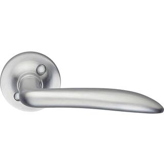 Udendørsgreb b135m matbørstet krom