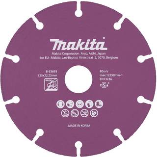 Makita Diamantkl. 125x22,22mm Metal - B-53693