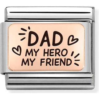 Nomination Rose Gold Dad Charm
