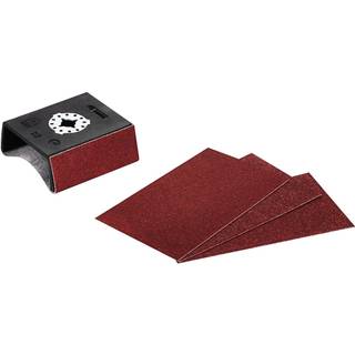 BOSCH Starlock slibeprofil AUZ 70 G med 4 ark sandpapir, 70x125 mm 70 x 125 mm