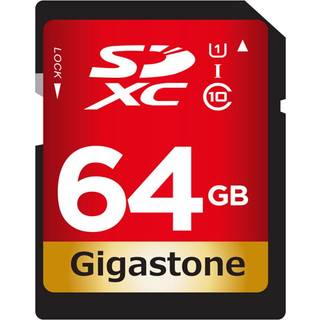 Gigastone GS-SDXC80U1-64GB-R Prime Series SDXC-kort (64 GB)