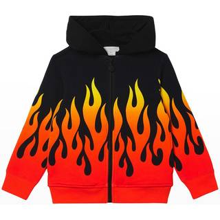 Stella McCartney Kids Printed cotton hoodie - multicoloured - Y 3