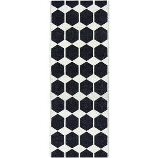Brita Sweden Anna tæppe sort 70x140 cm