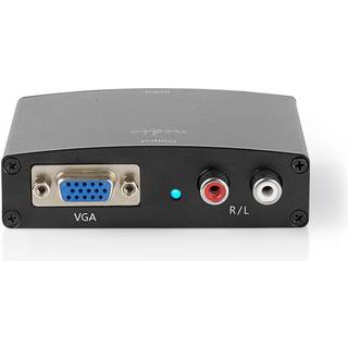 HDMI til VGA + 2 x Phono/RCA converter