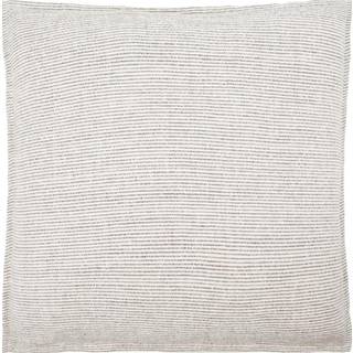 House Doctor Streak Cushion Cover 50x50 Cm Dark Grey - Pudebetræk Hør Mørkegrå - 206090064