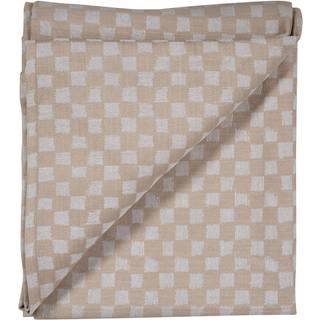 Byon Checked borddug 150x250 cm Beige