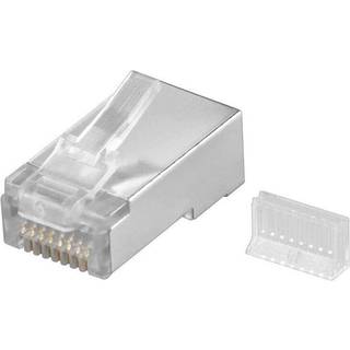 Cat 5e STP netværk RJ45 modularstik, med guide (AWG 24) | 1 stk | PRIS-MATCH