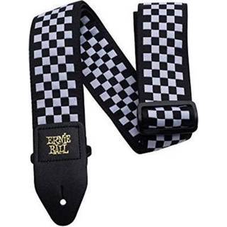 Ernie Ball Jacquard Guitar Strap Black and White Checkered (P04149)