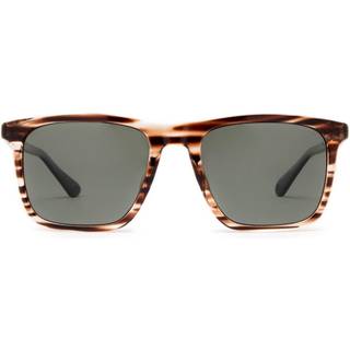 Police SPLF17E 9N3P 54 Solbriller Mænd Brun - Polished Striped Brown - 54mm