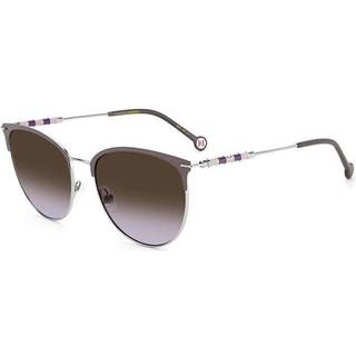 Carolina Herrera CH 0037/S KTS/QR 58 Solbriller Kvinder Purple - Lilac Purple Silver - 58mm