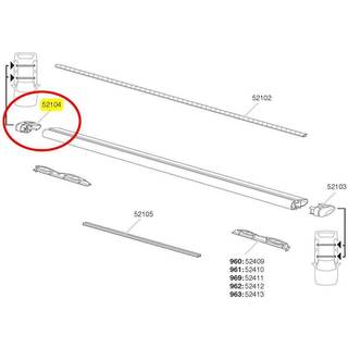 Thule endeprop t.WingBar højre