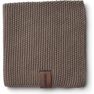 Humdakin Knitted Dish Cloth- Coal Karklud - Karklude, Opvaskebørster & Opvaskestativer Økologisk Bomuld Waldorf - 93-151