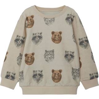 Name It Sweatshirt Peyote Melange Print